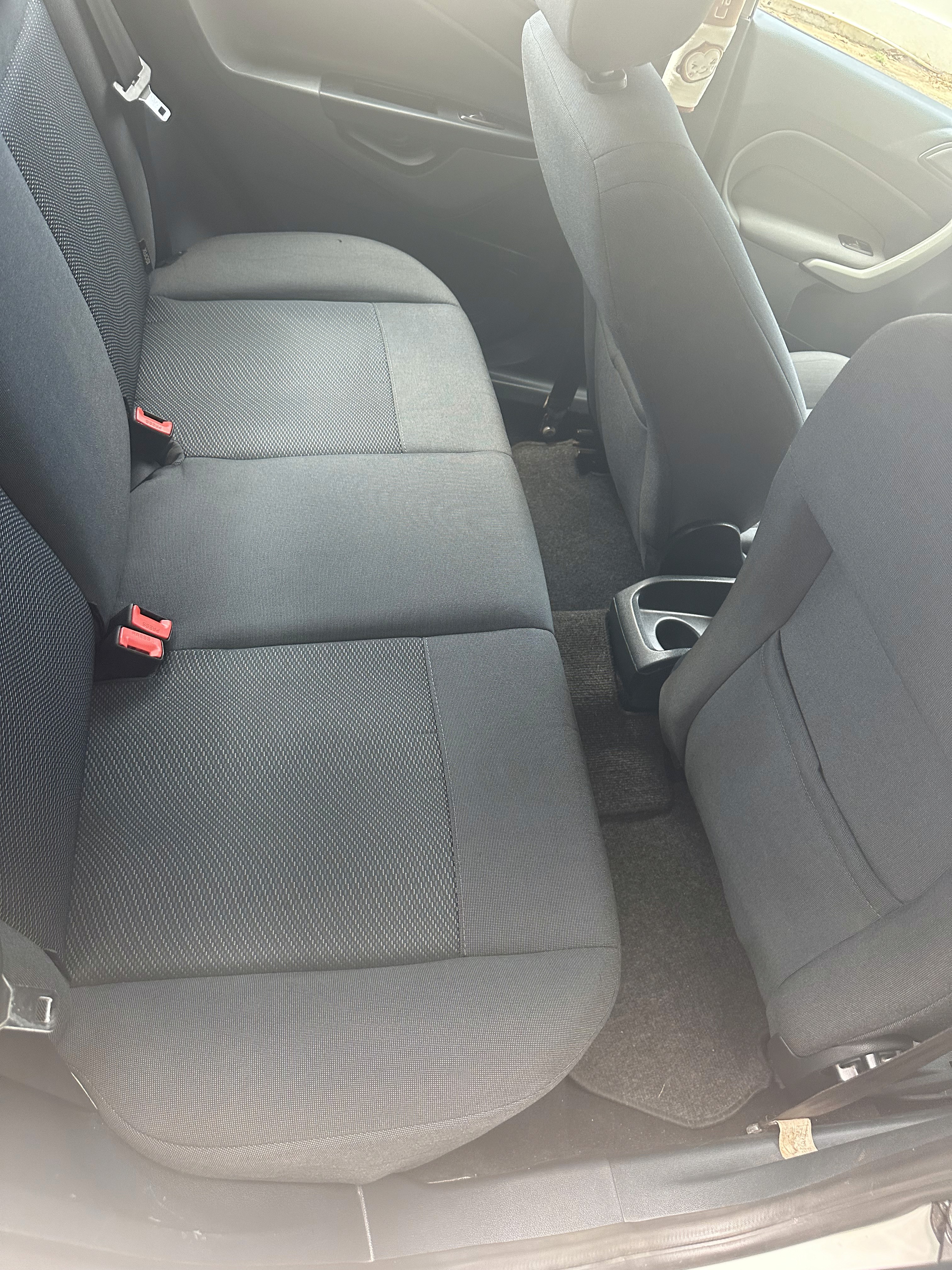 Ford Fiesta White Sedan