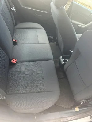 Ford Fiesta White Sedan 2015