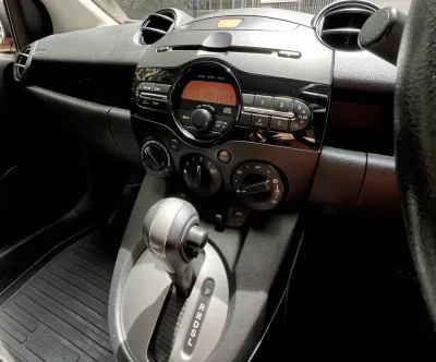 Mazda 2 red 2015
