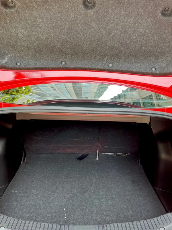 Mazda 2 red 2015